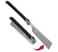 Scie japonaise professionnelle Dozuki 5527, 240 mm, en acier au carbone, très fine, 22 dents par pouce