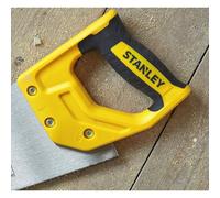 Stanley Scie égoïne Stht20371-1 Sharpcut 500 mm – Lame 0,85 mm – 11 dents/pouce – Poignée bi-matière