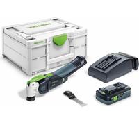 Scie-oscillante 18V OSC 18 HPC 4,0 EI-Plus + batterie 4 Ah + chargeur + coffret Systainer - FESTOOL - 576595