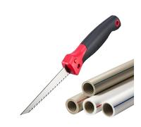 Scie placoplâtre Outil coupe-placoplâtre avec poignée confortable | Coupe-pliable 15 cm Outil de coupe panneaux muraux élagage sciage os