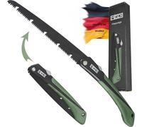 Scie pliante compacte et durable pour le bois et les branches - lame de 23,5 cm
