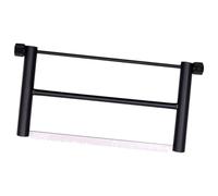 Scie Pliante Portable pour Camping, Coupe Rapide et Nette, Noir | Alliage D'aluminium, Lame Repliable, Cadre à Dégagement Élevé, Branches et Élagage au Jardin