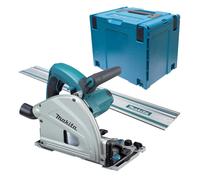 Scie plongeante 1300W Ø165 mm (1 rail ) dans coffret MAKITA SP6000J1