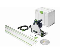 Scie plongeante 1500W Ø168mm - TS 60 KEBQ-Plus-FS - FESTOOL - avec rail - SYSTAINER - 577417