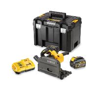 Scie plongeante Ø165 mm 54V DCS520NT-XJ + 1 batterie 18/54V 6-2Ah + 1 chargeur DCB118-QW DEWALT