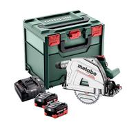 Metabo Scie circulaire KT 18 LTX 66 BL, Ø 165 mm, 2 batteries 8,0 Ah et chargeur