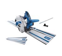 Scie plongeante PL55 SCHEPPACH - 230V 50Hz 1200W 160mm - 2 rails de 70 cm - 5901802915