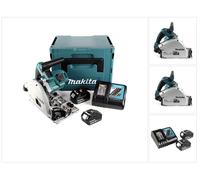 Scie plongeante sans fil Makita DSP 600 RG 36 V (2 x 18 V) 165 mm sans balais + 2 batteries 6,0 Ah + chargeur