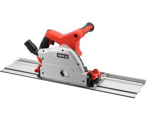 Scie plongeante sans fil, scie circulaire portative 18 V avec rail de guidage (sans batterie)