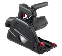 Scie plongeante - Scie circulaire à main 165 mm - Lame en carbure 48 dents - Angle de coupe 0-45° - Profondeur de coupe jusqu'à 55 mm - Pour bois et plastique - Rail de guidage non inclus