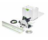 Scie plongeante TS 55 FEBQ-Plus-FS - FESTOOL - Avec lame Ø160 mm Wood + Rail FS1400/2 + Systainer - 577010