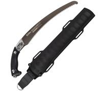 Scie à main professionnelle Silky Ibiku : lame Hayauchi haute performance de 390 mm à courbure agressive avec denture Mirai-Me (5,5 dents/30 mm), réaffûtable, coupes extrêmement rapides et nettes avec
