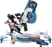 Bosch Professional Scie Radiale à Onglet GCM 8 SDE (1 600W, Ø de la lame: 216mm, pack d'accessoires) 0601B19200 Bleu