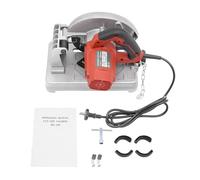 Scie radiale électrique de 0 à 50 mm - 7" - 5200 tr/min - 1200 W - Angle de coupe : 0-45° - Pour couper le bois, l'acier, les murs, les sols, les surfaces métalliques et les surfaces carrelées