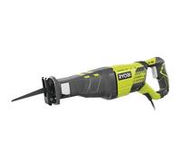 Scie sabre RYOBI RRS1200-K 1200W 3000 cp/min en coffret avec 2 lames et 1 clé hexagonale