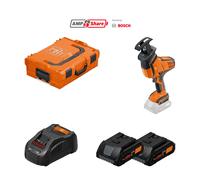 Scie sabre 18V ASAS 18-21 K AS + 2 Batteries Li-ion ProCore 4 Ah AS + 1 Chargeur rapide GAL 1880 CV AS FEIN
