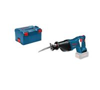 Bosch Scie sabre sans fil GSA 18 V‑LI – sans batterie ni chargeur – coffret L‑Boxx 060164J007