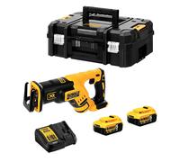Scie sabre 18V XR (2x5,0 Ah) en coffret TSTAK - DEWALT DCS367P2-QW