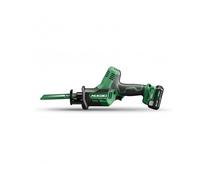 Scie sabre 50mm 12V PEAK 2x 2,5Ah - HIKOKI - CR12DAWEZ - HitCase, 2 batteries + 1 chargeur + 1 lame