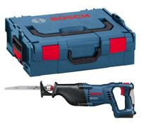 Scie sabre sans fil - Sans batterie, ni chargeur - GSA 18 V-LI - BOSCH - solo en coffret L-Boxx - 060164J007