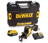 Scie sabre compacte 18V XR (1x5,0 Ah) en TSTAK - DEWALT DCS369P1
