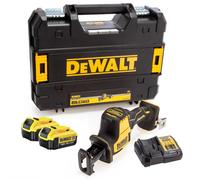 Scie Sabre compacte 18V XR (2x4,0 Ah) en TSTAK - DEWALT DCS369M2