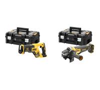 Scie Sabre DEWALT DCS367NT-XJ & Meuleuse DCG406NT-XJ - Brushless 18V