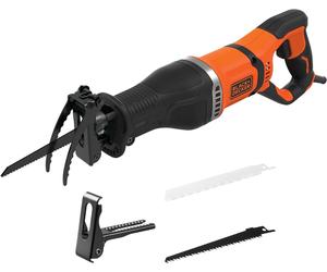 Scie sabre filaire 750 W - BLACK+DECKER - avec 2 lames - BES301-QS