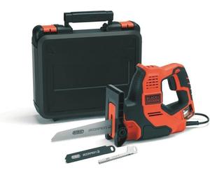 Scie sabre filaireScorpion Autoselect - 500W - BLACK+DECKER - avec 3 lames - coffret - RS890K-QS