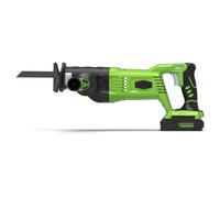 Greenworks GD24RS Scie Sabre Sans Fil avec Moteur Sans Balais, Scie Alternative, 2700spm, Longueur de Coupe de 28mm, SANS Batterie Ni Chargeur 24V, Garantie 3 Ans