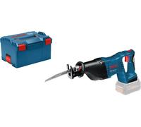 Bosch Professional Scie sabre GSA 18 V-LI sans fil 18 V, 2x5,0 Ah, course 28 mm, L-Boxx