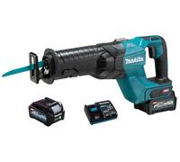 Scie sabre récipro 40 V XGT + 2 batteries 2,5Ah + chargeur rapide + coffret - MAKITA - JR001GD201