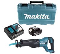 Scie sabre sans fil 18V LXT (1x5,0 Ah) dans coffret - MAKITA DJR186RT