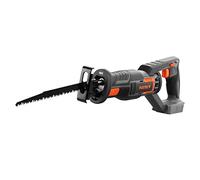 Scie sabre sans fil 20V FUXTEC FX-E1SS20 Scie électrique Li-Ion - batterie et chargeur non inclus, sciage du bois jusqu'à 150mm - lame de scie interchangeable