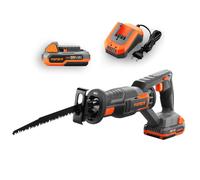 Scie sabre sans fil 20V FUXTEC FX-E1SS20 - set avec batterie 2Ah et chargeur 2,4A