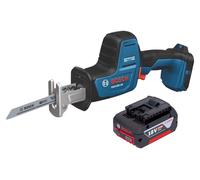 Scie sabre sans fil Bosch GSA 18V-24 Professional 18 V 230 mm sans balais + 1 batterie 4,0 Ah - sans chargeur