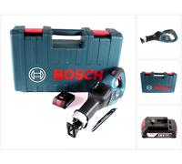 Scie sabre sans fil Bosch GSA 18V-32 18 V sans balais dans un coffret d'artisan + 1 batterie 2,0 Ah - sans chargeur