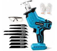 Scie Sabre Sans Fil Compatible avec Makita 18V, 8 Lames, Sans Batterie | 700W, 3000 tr/min, Scie Alternative Électrique Légère 1kg avec Verrouillage de Sécurité, pour Coupe Bois, PVC, Métal, Élagage