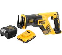 Scie sabre sans fil DeWalt DCS 367 D1 18 V Brushless + 1 batterie 2,0 Ah + chargeur