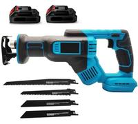Scie sabre sans fil, haute performance, O Avec 2 batteries