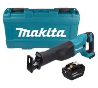 Scie sabre sans fil Makita DJR 186 ZK 18 V + 1 batterie 9,0 Ah + mallette - sans chargeur