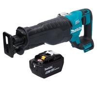 Scie sabre sans fil Makita DJR 187 Z 18 V sans balais + 1 batterie 9,0 Ah - sans chargeur