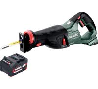 Scie sabre sans fil Metabo SSEP 18 LT 18 V 32 mm + 1 batterie 4,0 Ah - sans chargeur