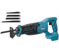 Scie Sabre Sans Fil pour Makita 18V Batterie, Moteur Brushless, Vitesse Variable 0-3500 CPM, 4 Lames, Changement de Lame Sans Outil pour Couper Bois/PVC/Métal (Sans Batterie)