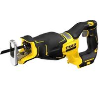 Scie Sabre sans Fil Stanley Fatmax, 18V, Brushless, SFMCS310B-XJ, Course 29 mm, Sans Batterie
