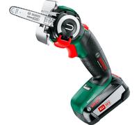 Scie sans fil AdvancedCut 18 avec technologie NanoBlade, 1 batterie PBA 18V 2.5 Ah