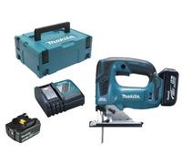Scie sauteuse 18V + 2 batteries 5Ah + chargeur + coffret Makpac - MAKITA - DJV182RTJ
