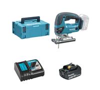 Scie sauteuse 18V DJV180ZXJ + 1 batterie BL1830B 18V 3 Ah + chargeur rapide DC18RC MAKITA