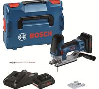 Scie sauteuse 18V GST 18V-155 SC + 2 batteries ProCore 4 Ah + chargeur en coffret L-BOXX - BOSCH - 06015B0002