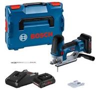 Bosch GST 18V-155 SC Professional Scie sauteuse 18 V (06015B0002) + 2x Batteries ProCORE 4,0 Ah + Chargeur + L-Boxx